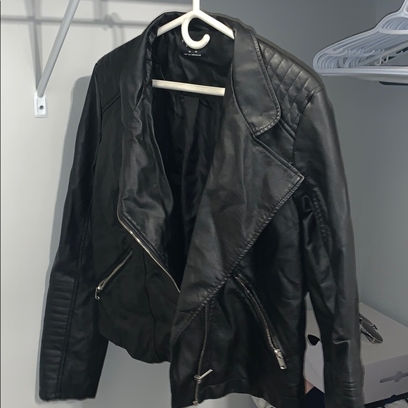 Leather jacket black - Picture 3 of 5